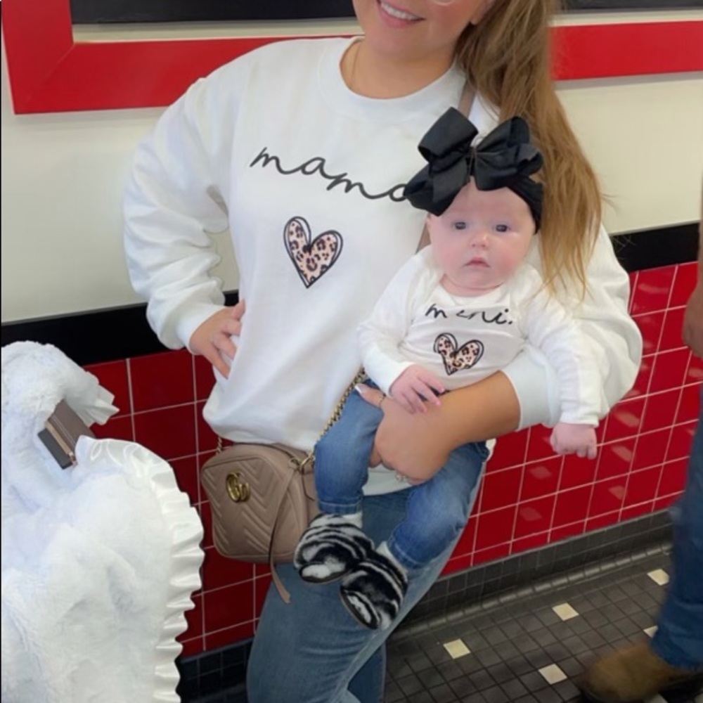 Momma & mini matching set